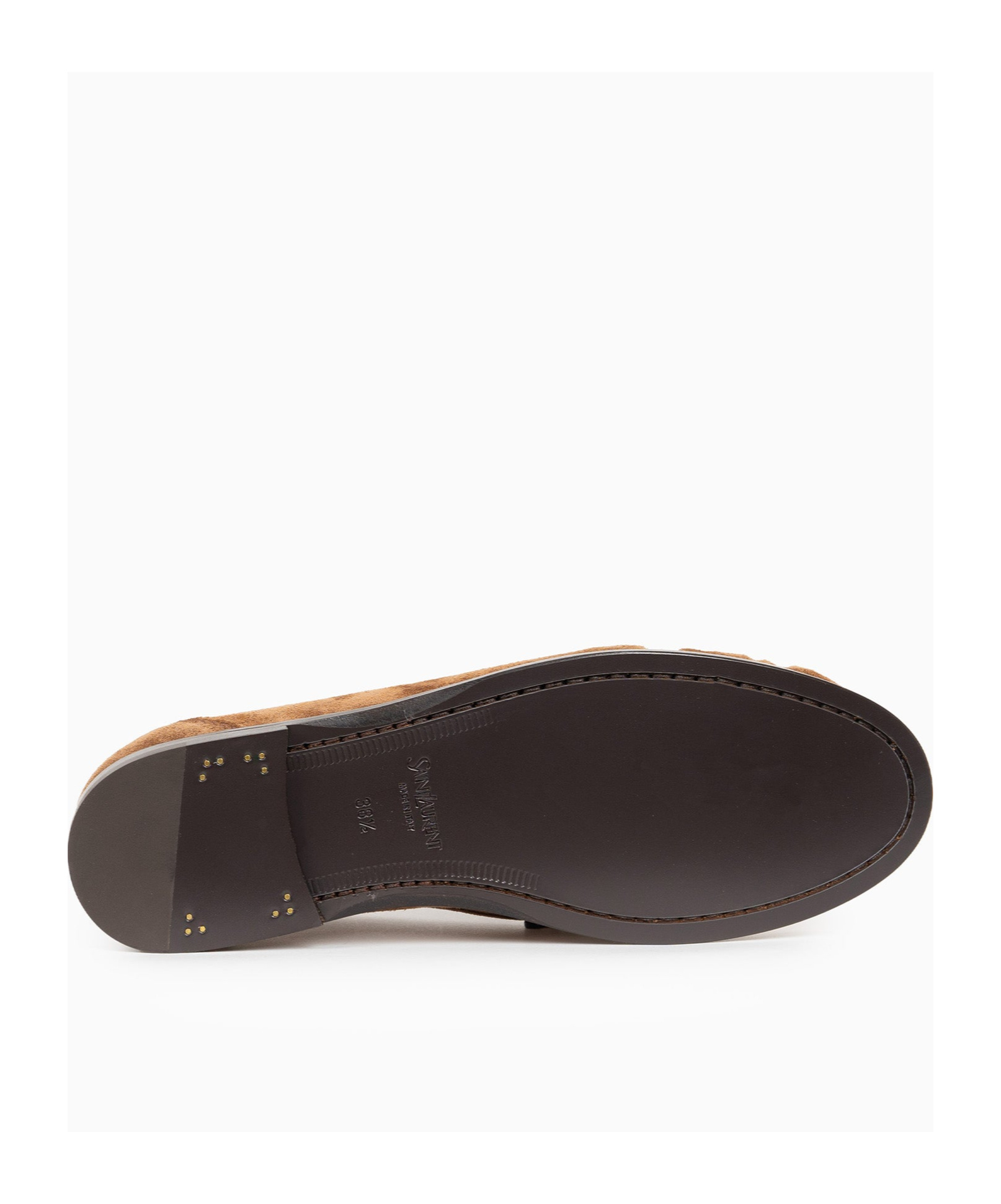 Saint Laurent Round Toe Loafers