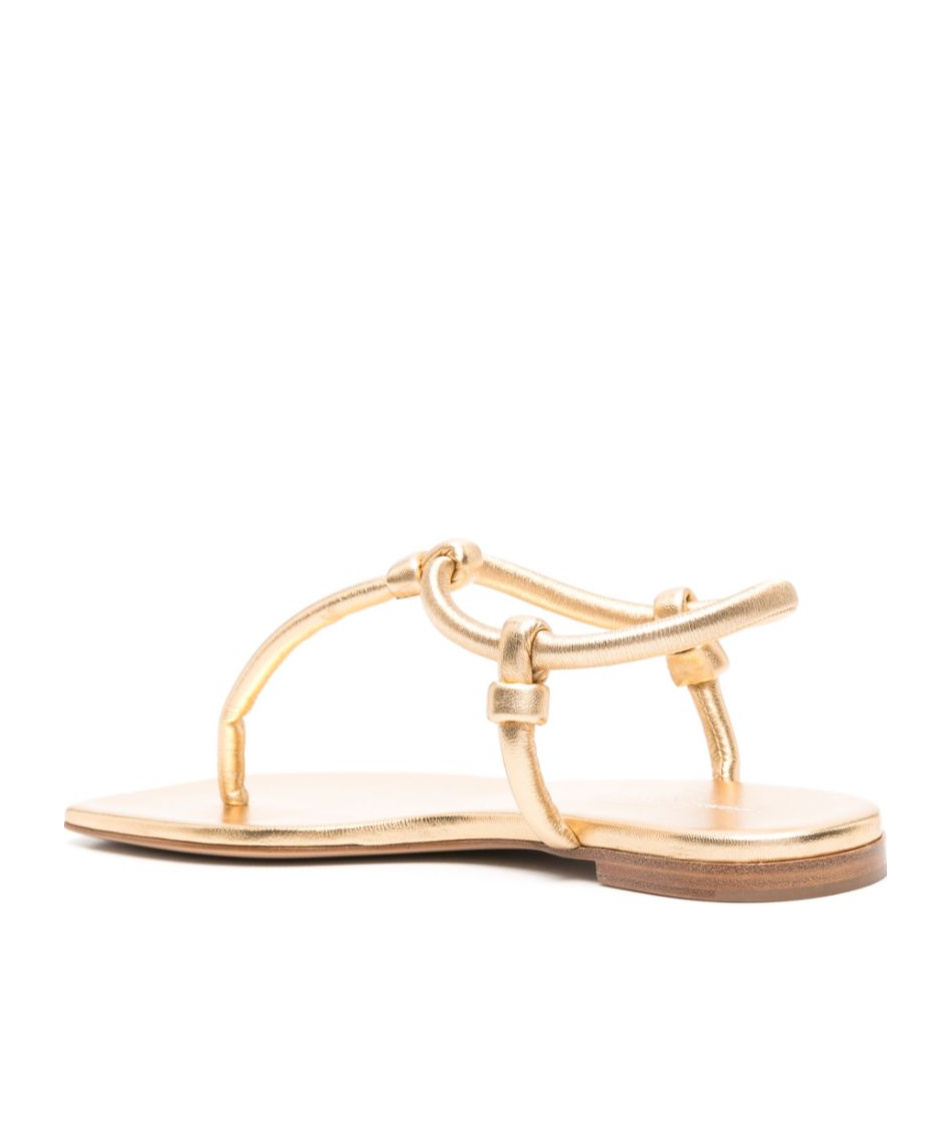 Gianvito Rossi Juno Thong Sandals In Nude