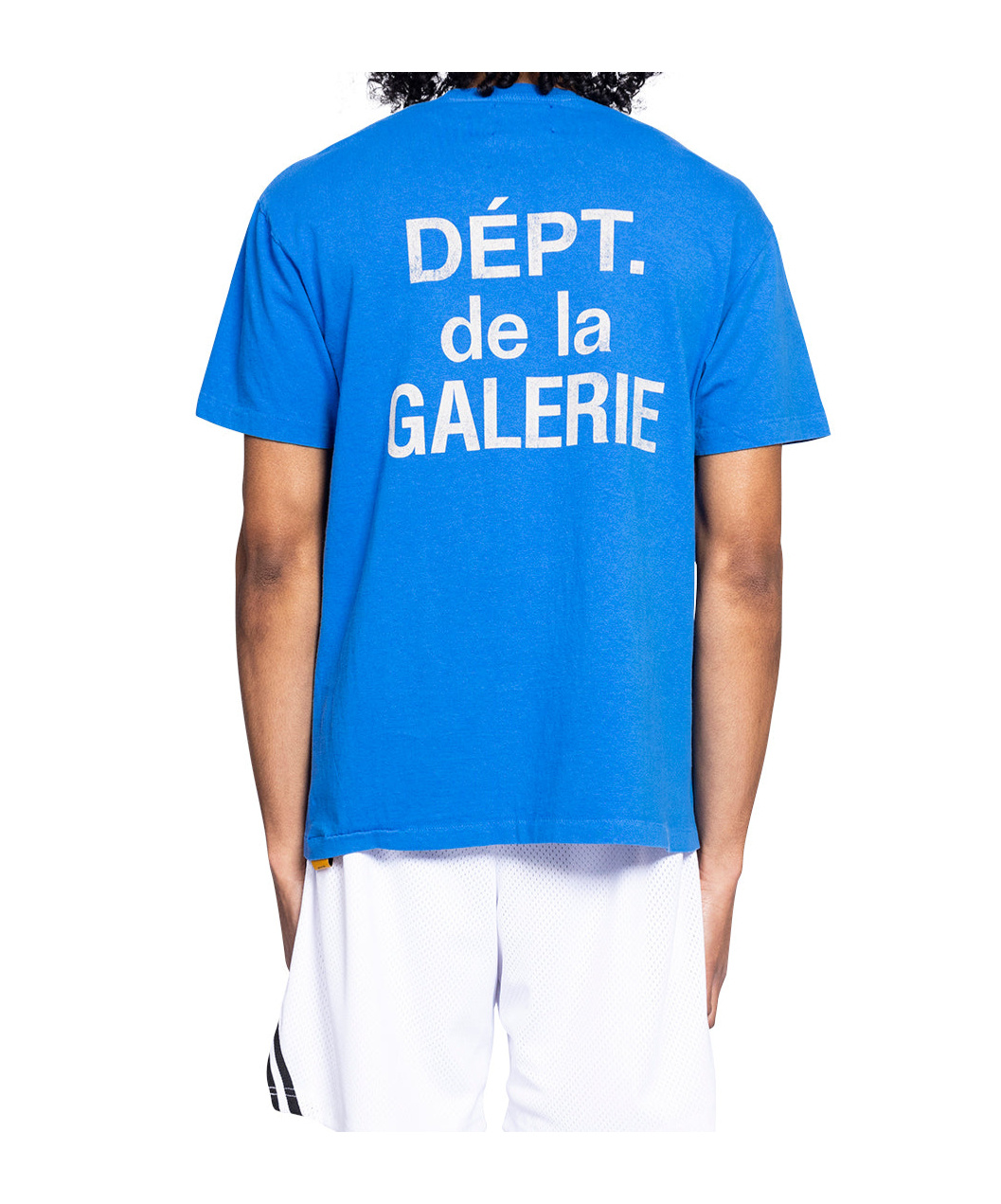 Gallery Dept. French Logo-print Cotton-jersey T-shirt In Blue