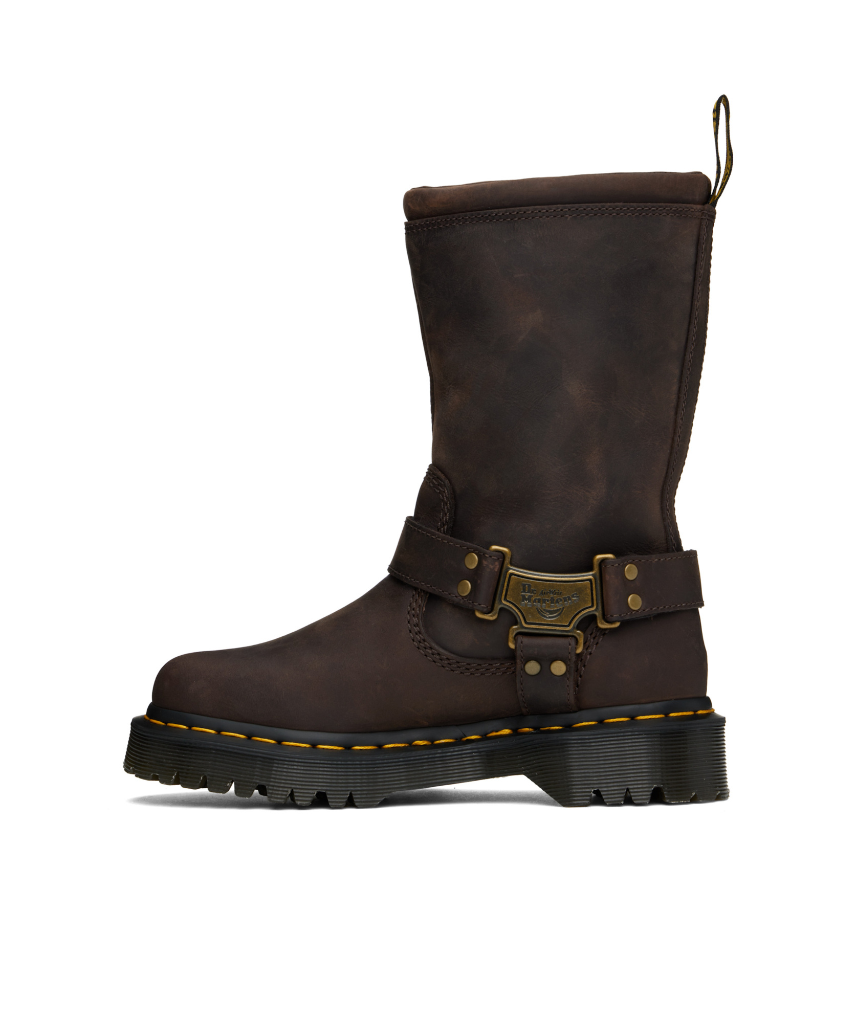 Dr. Martens Studded Ankle Boots In Black