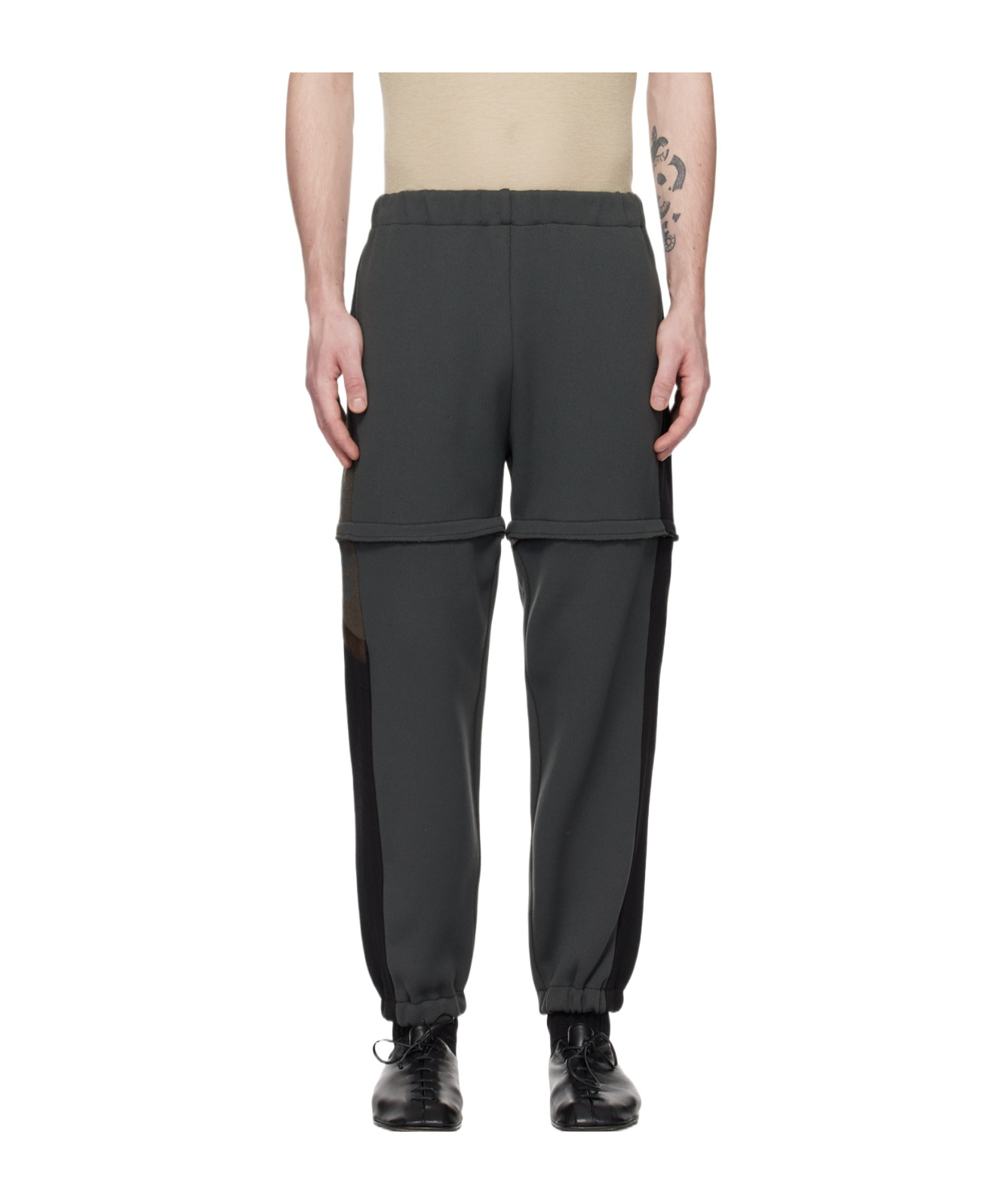 Magliano Stitched Sweatpants In Black