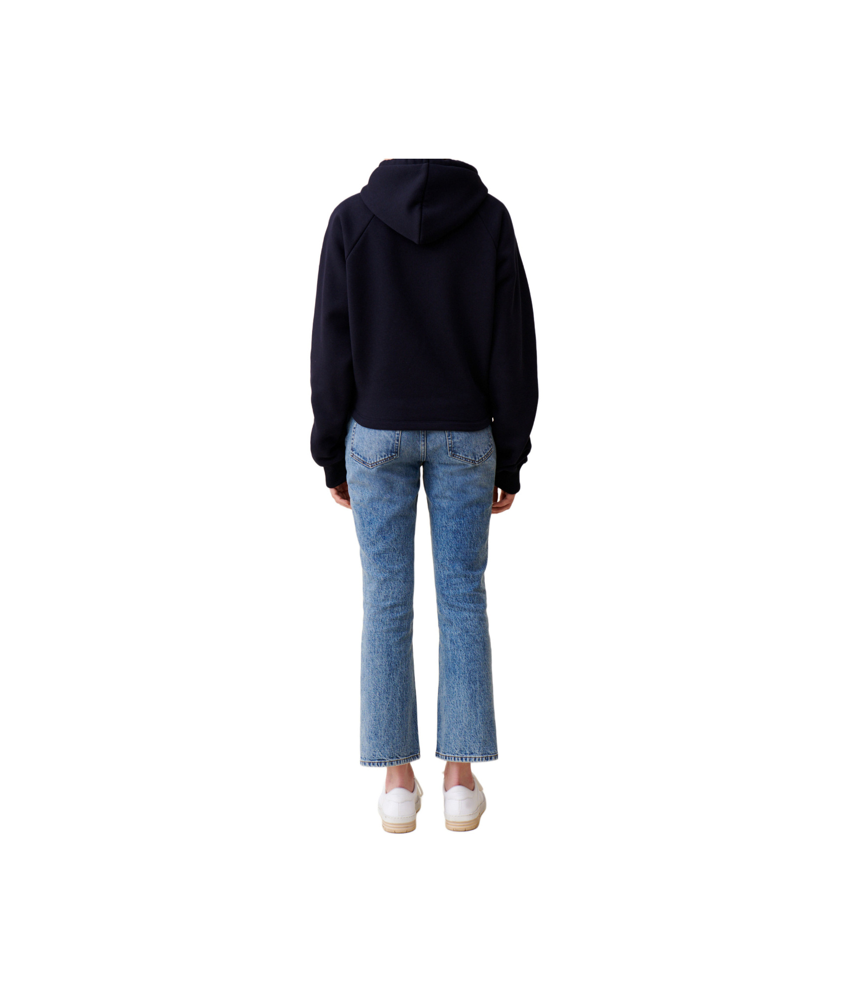 Claudie Pierlot Long Sleeve Sweatshirt In Black