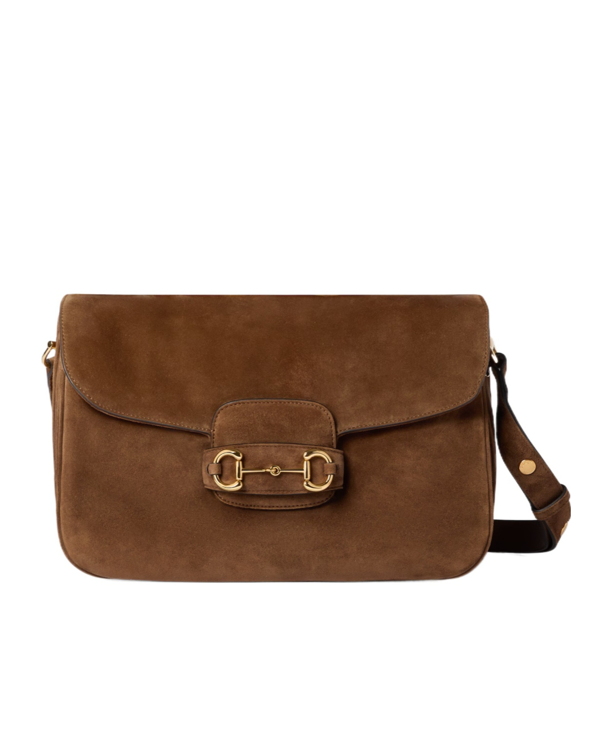 Gucci Horsebit 1955 Aura Medium Shoulder Bag In Brown