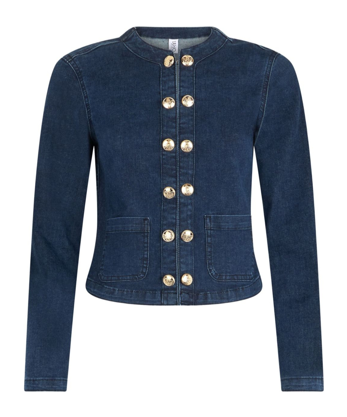 Liu •jo Liu Jo Jacket With Double Buttons In Blue