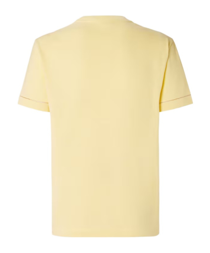 Fendi White Cotton And Linen T-shirt