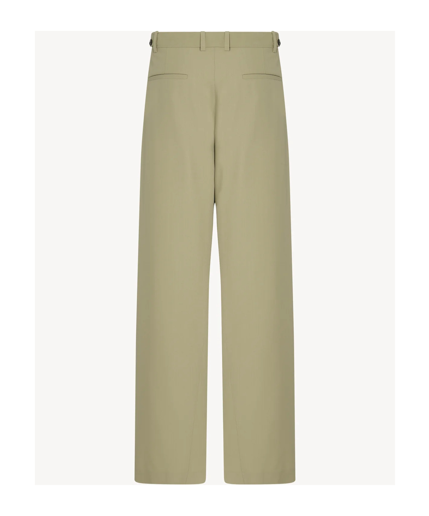 The Row Belt Loop Casual Pants In Green