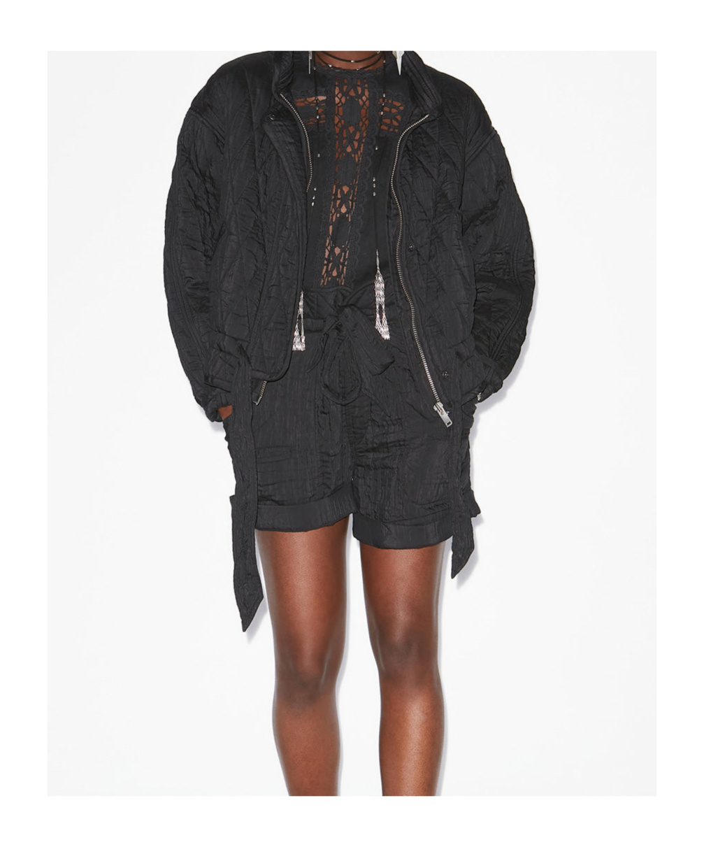 Isabel Marant Étoile Long-sleeved Casual Jacket In Black