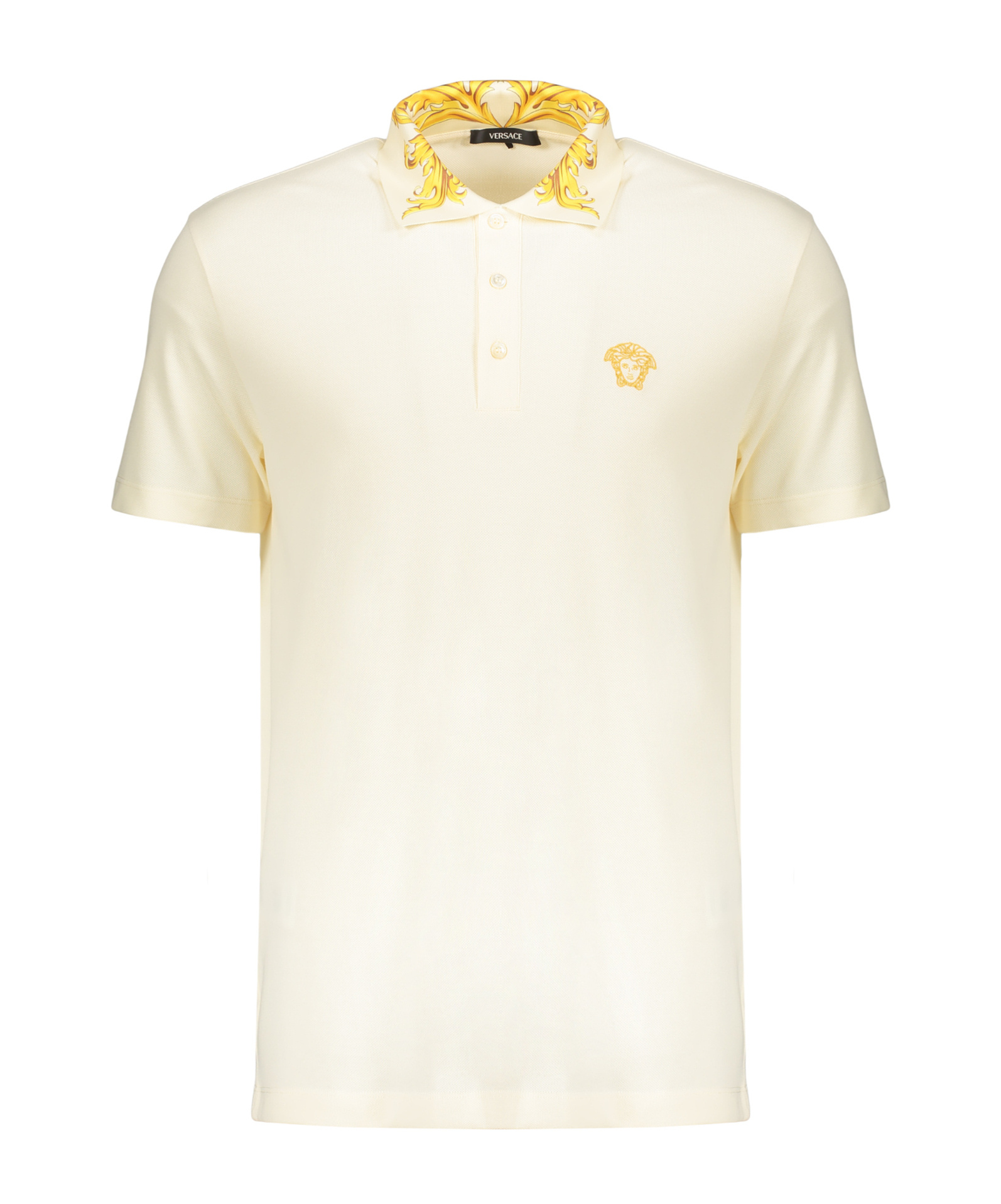 VERSACE MEDUSA-DETAIL POLO SHIRT