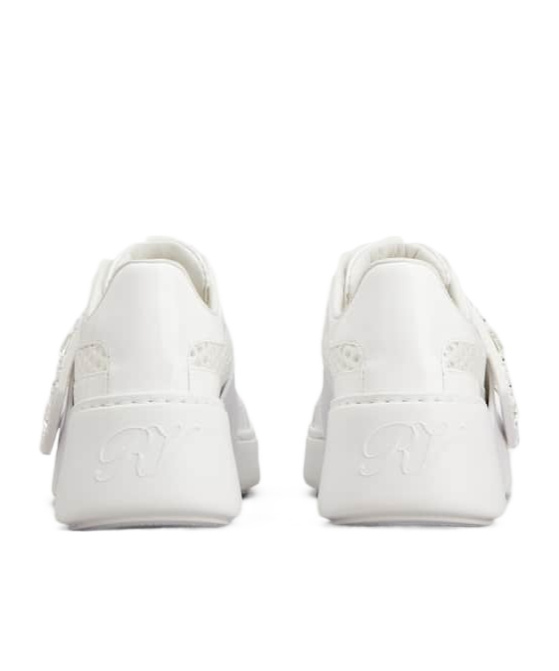 Roger Vivier Viv' Skate Sneakers In Fabric