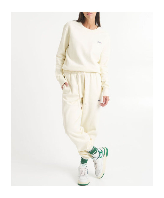 Autry Logo Label Sweatpants In White