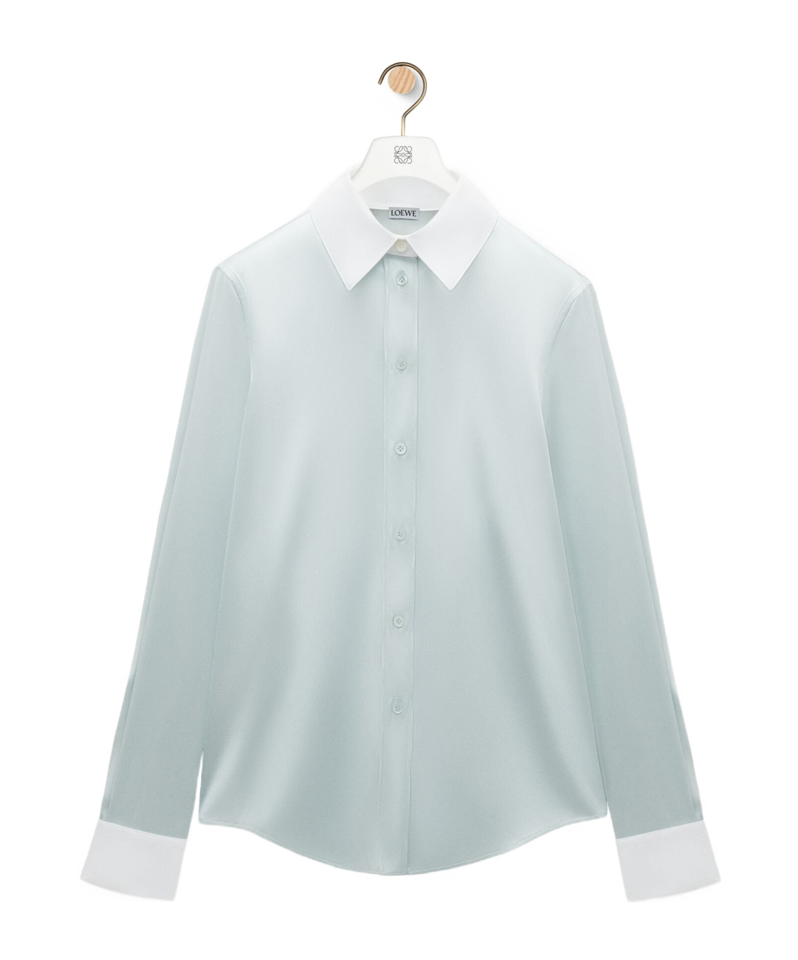 LOEWE LOEWE SATIN STRETCH SHIRT