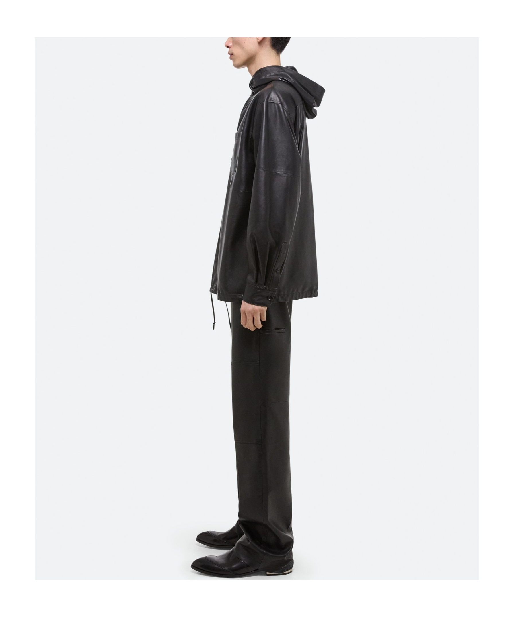 Helmut Lang Oversized Hooded Shirt