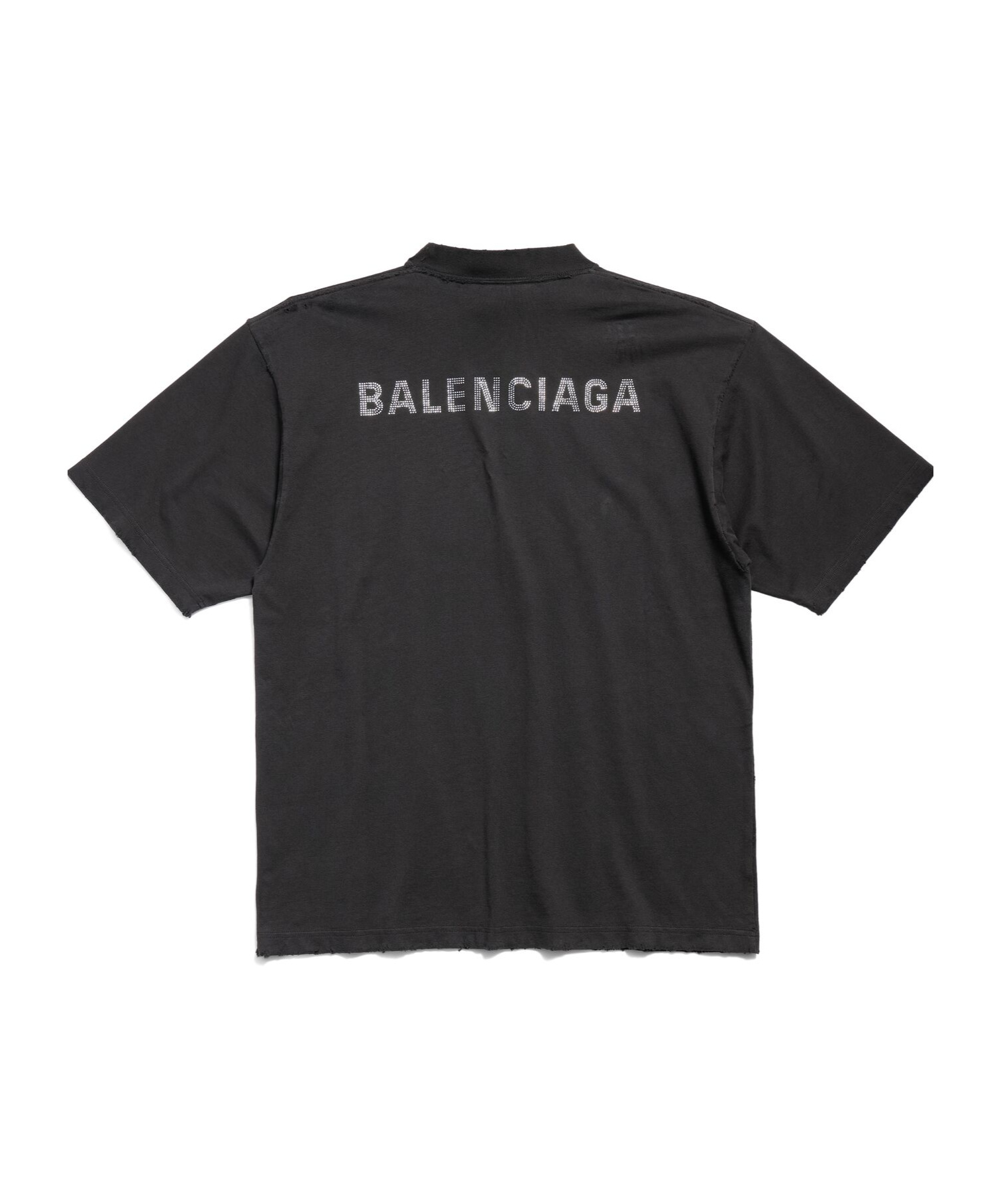 BALENCIAGA BALENCIAGA BACK T-SHIRT MEDIUM FIT IN BLACK