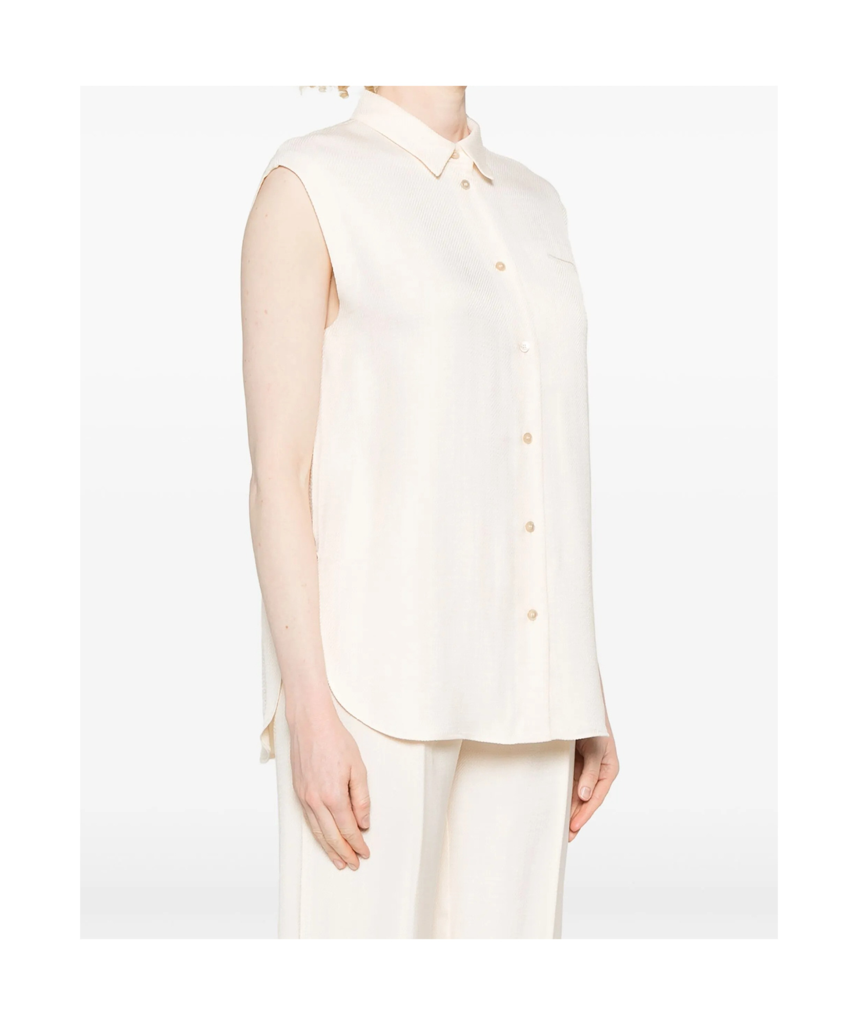 Shop Forte Forte Slubbed Shirt