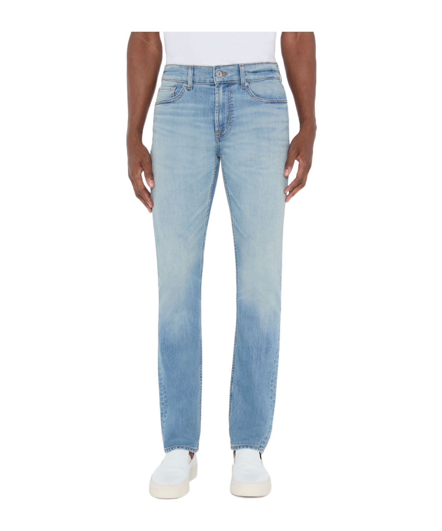 7 FOR ALL MANKIND BELT-LOOP JEANS
