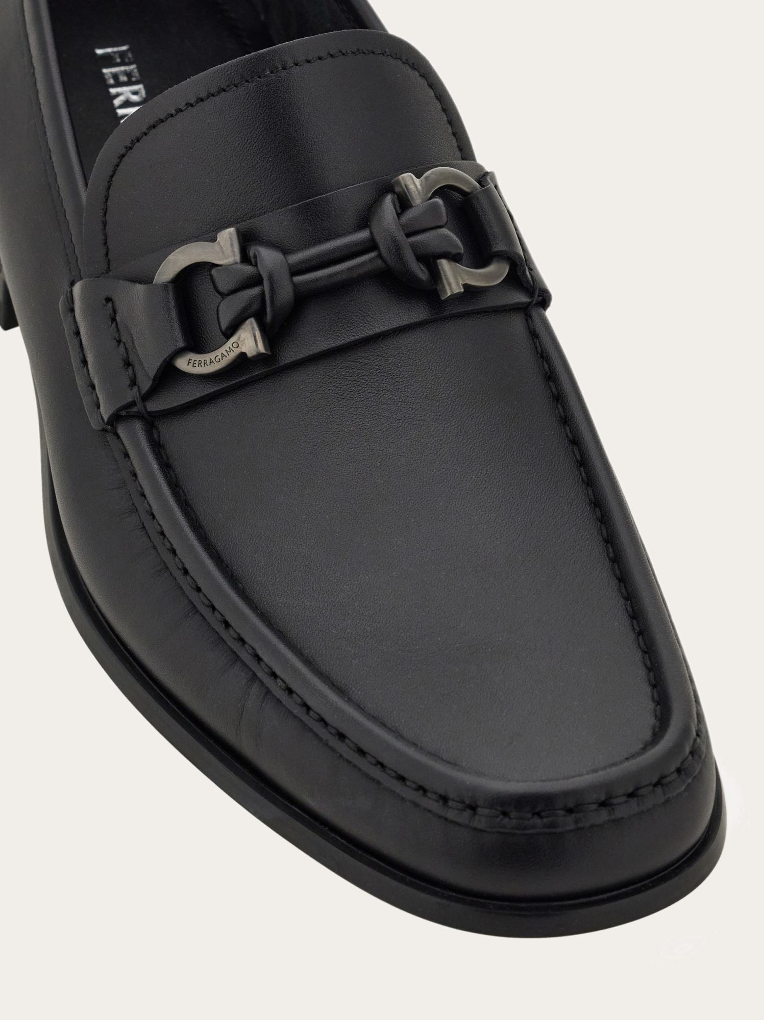 Ferragamo Gancini Buckle Loafer