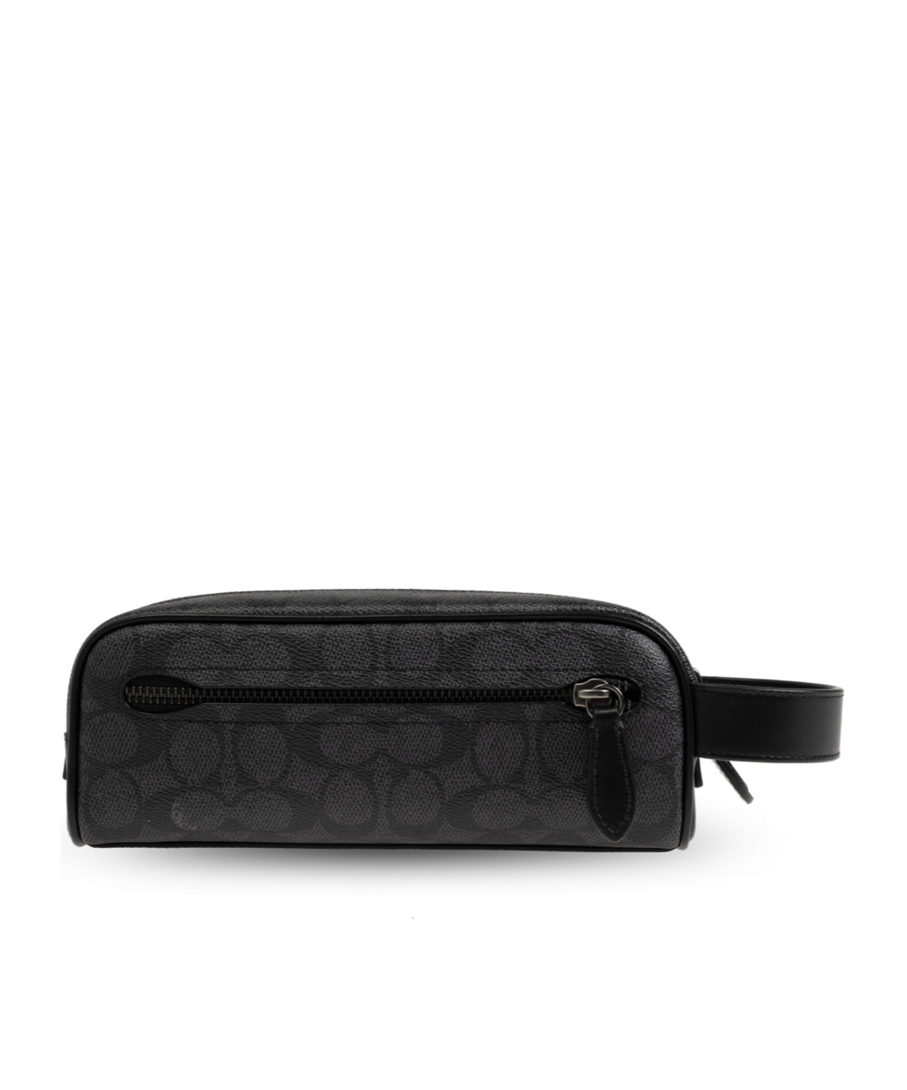 Coach Logo Makeup Bag In Black