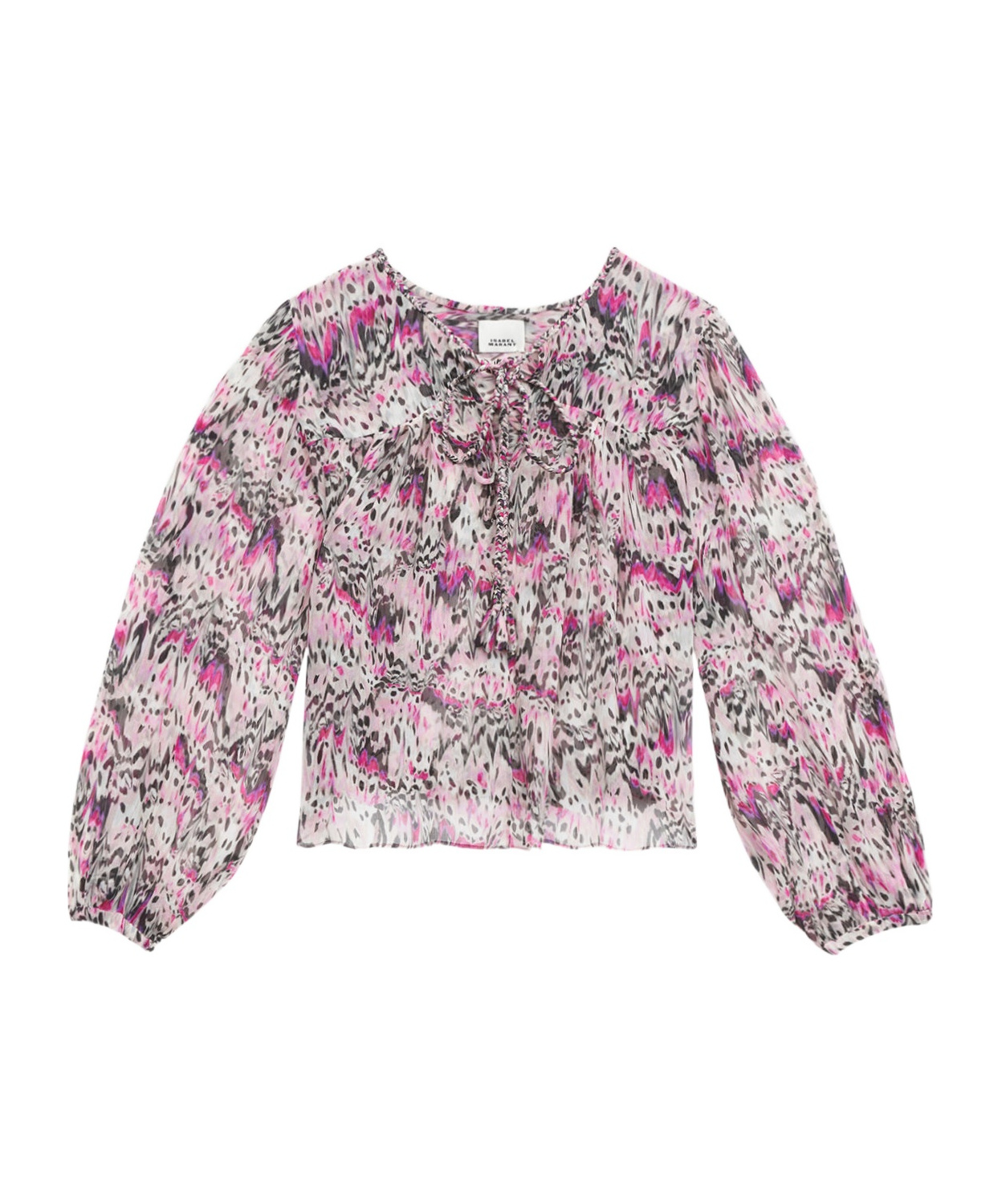 Isabel Marant Ametissa Blouse In Pink