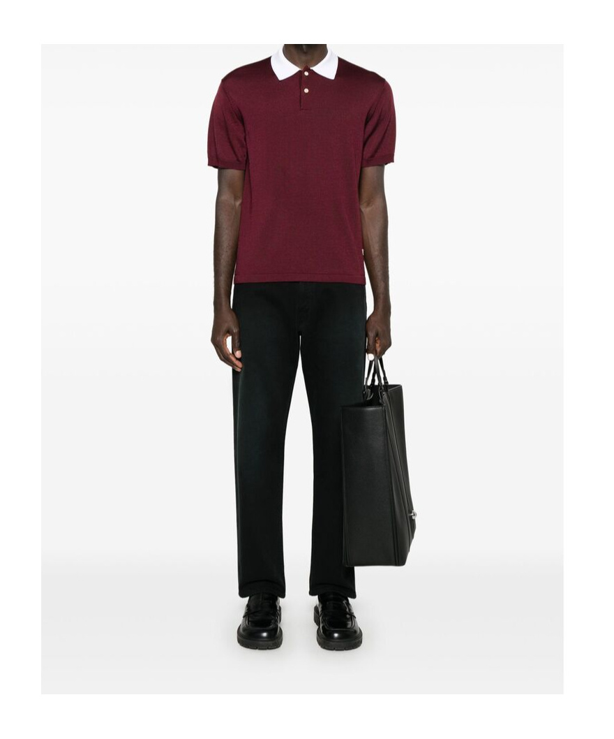 Prada Mens Black Straight-leg Regular Denim Jeans In Black
