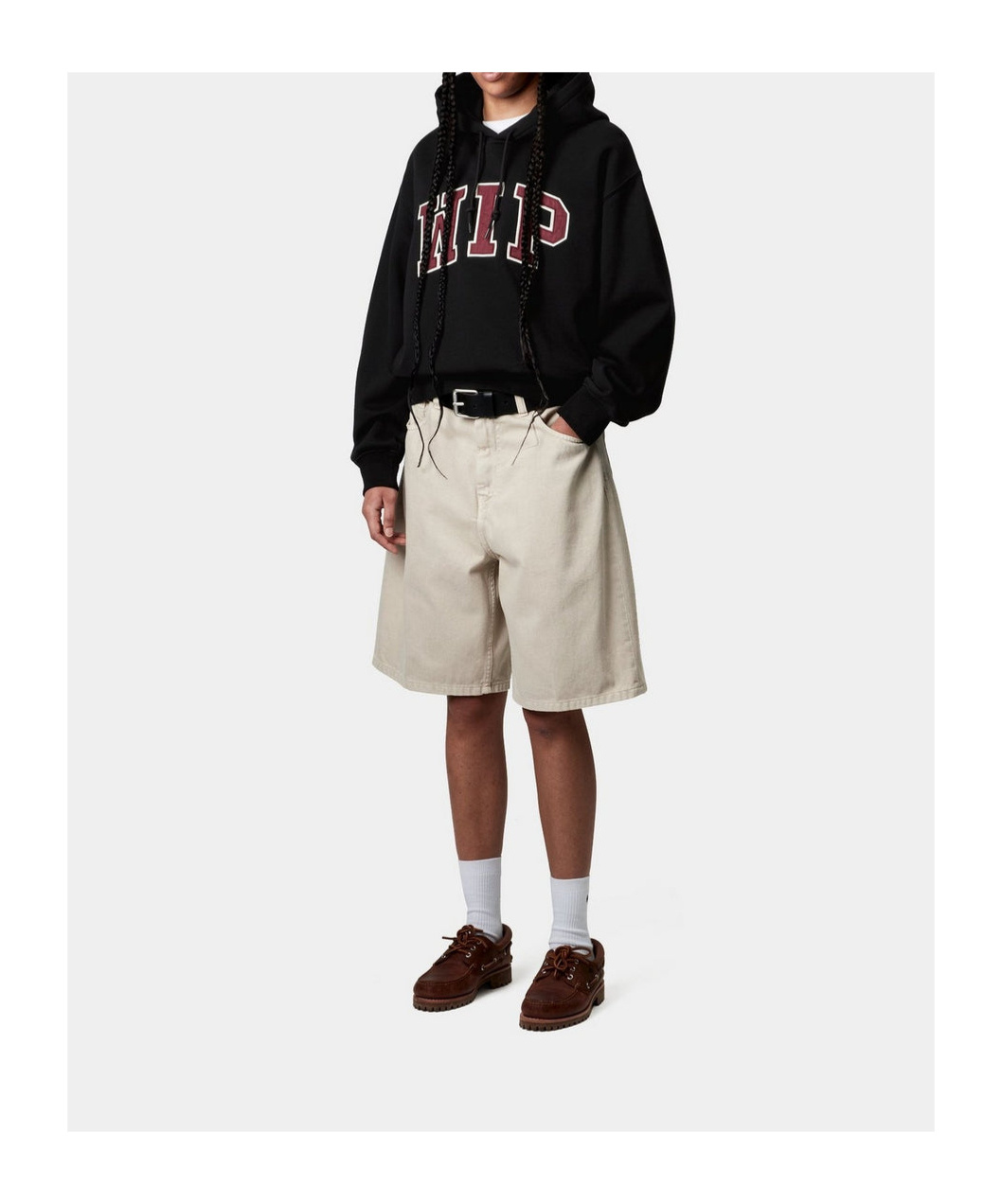 Carhartt Knitwear Hood And Ribbed Cuffs In Black
