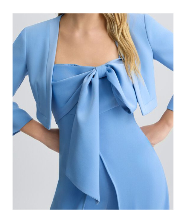Liu •jo Cropped Envers Satin Jacket