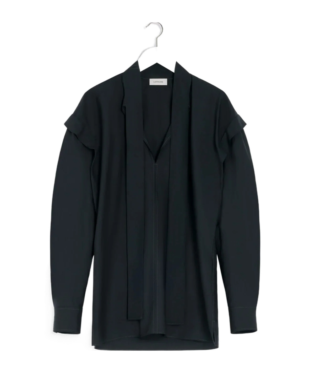 Lemaire Ascot Blouse In Black