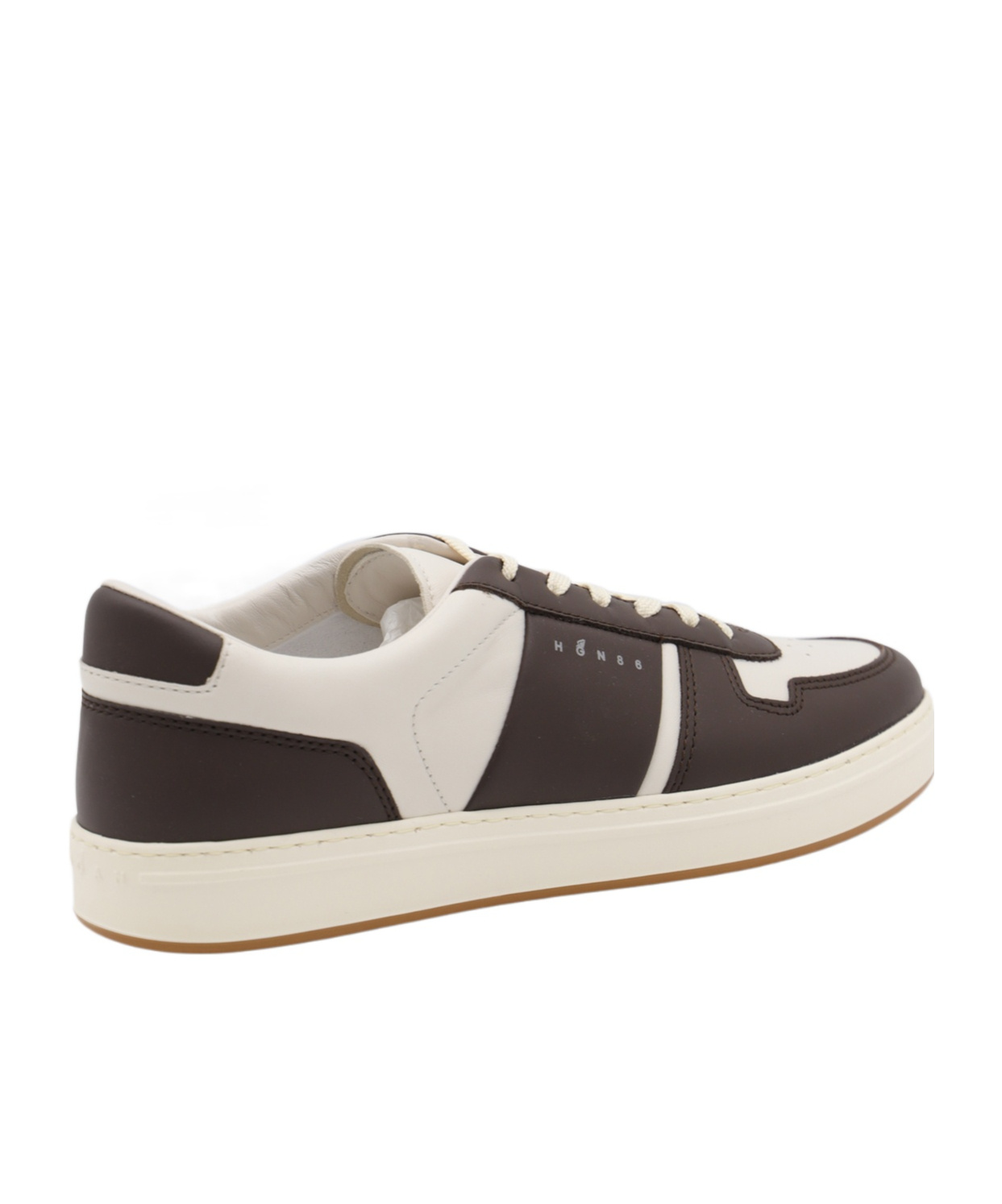 Hogan Round Toe Low Top Sneakers In Multi
