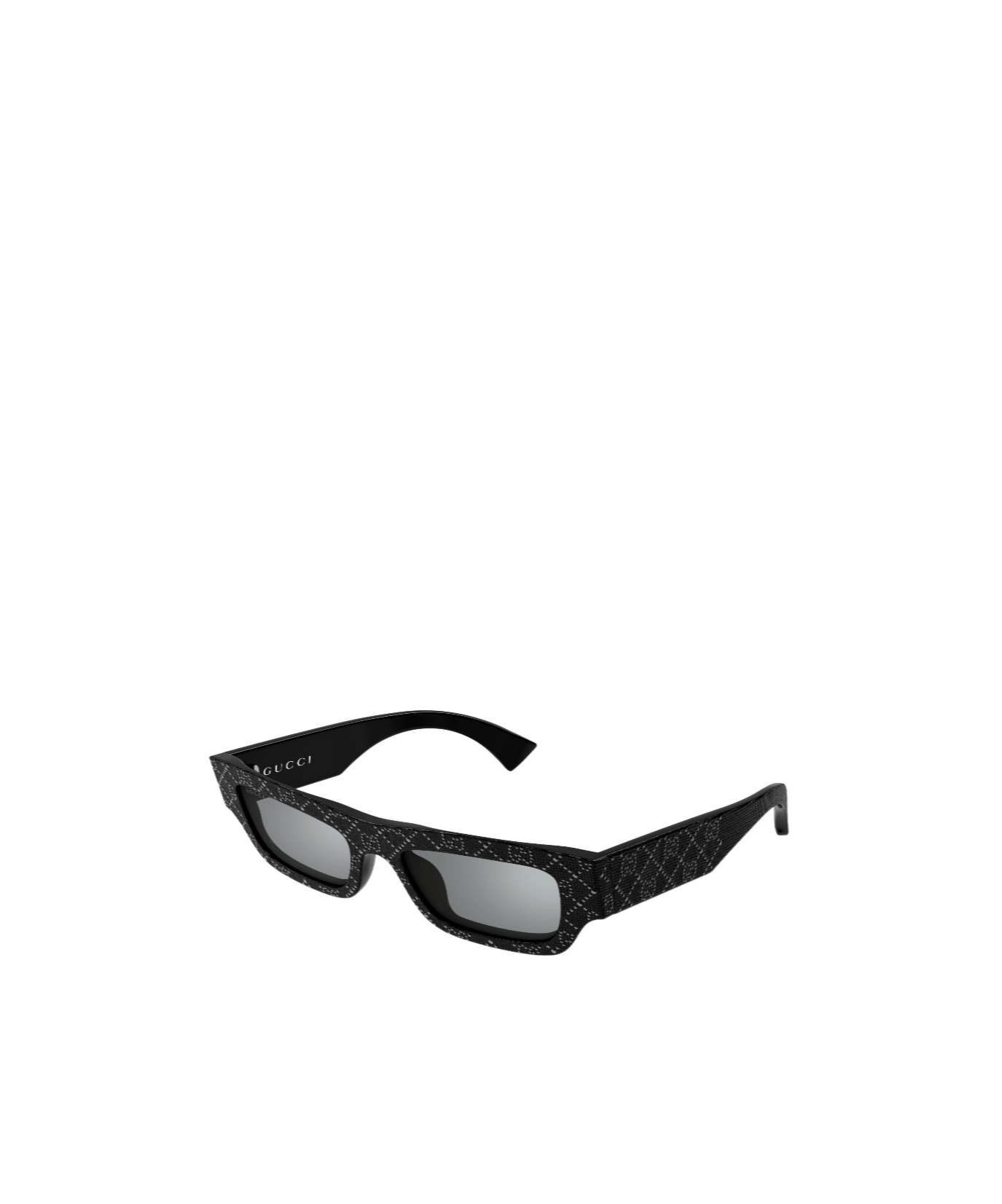 Gucci Rectangular-frame Sunglasses In Black