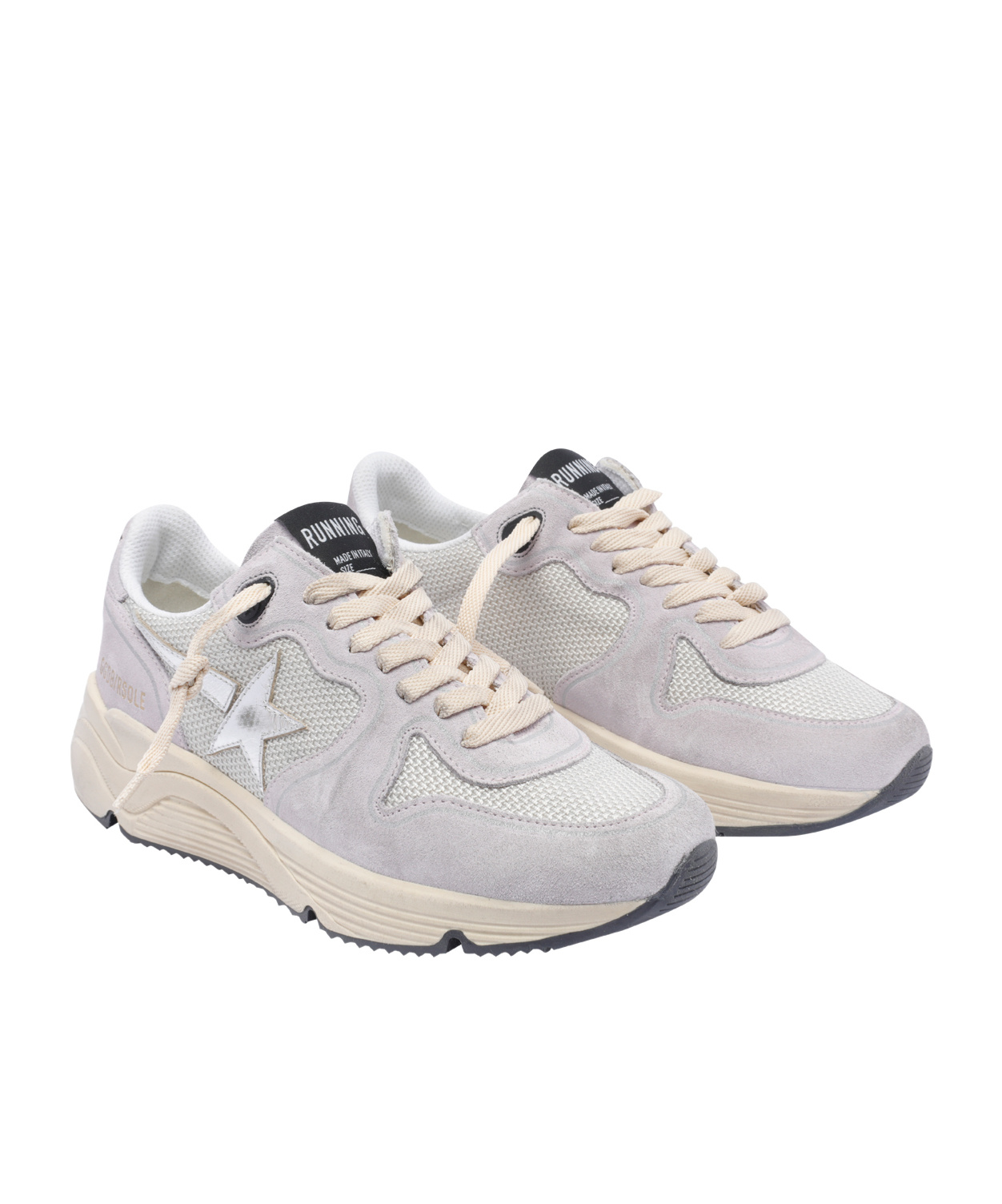 Golden Goose Laced Sneakers In Gray