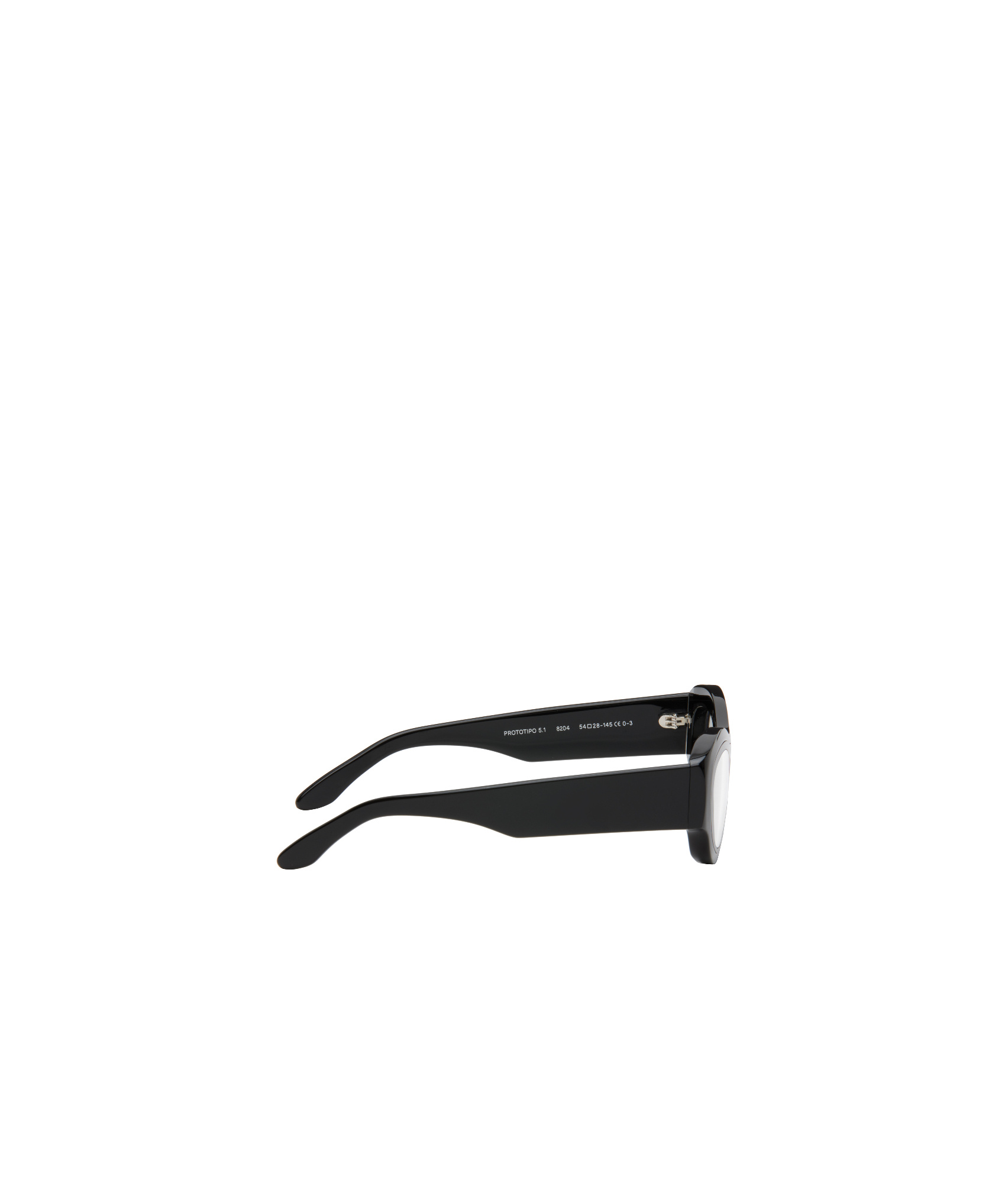 Sunnei Full Frame Plain Mirror In Black