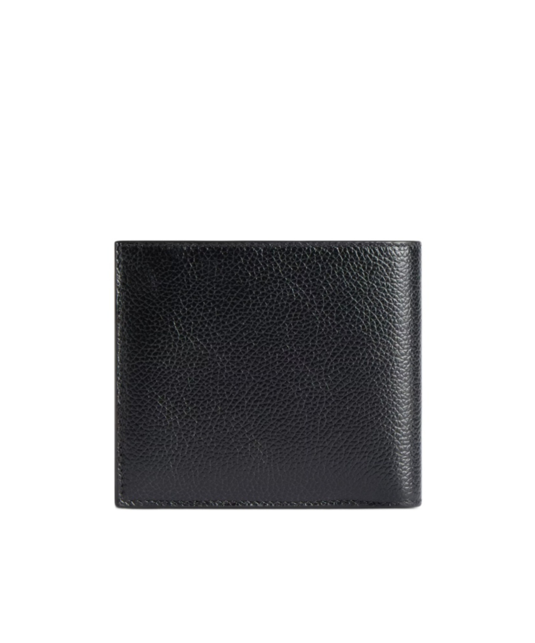 Balenciaga Cash Black Wallet In Grained Leather In Black