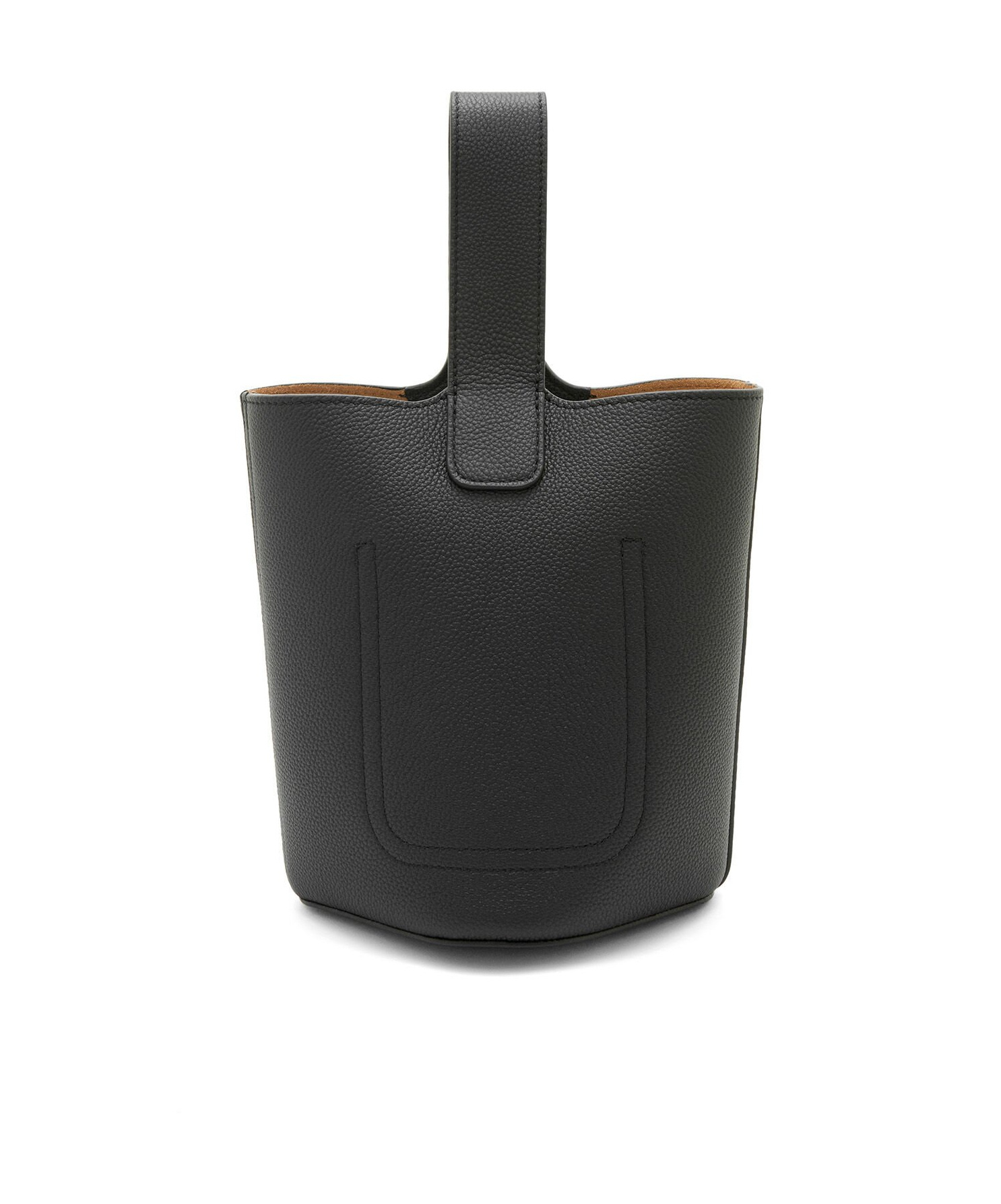 Loewe Mini Pebble Bucket Shoulder Bag In Black