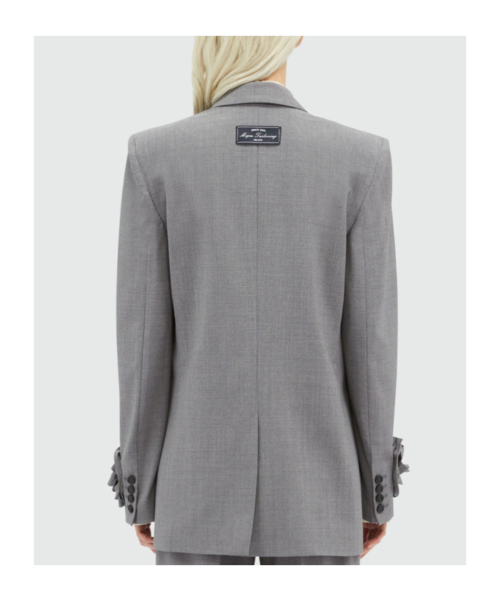 Msgm Stylish Outerwear Jacket For Women In Gray