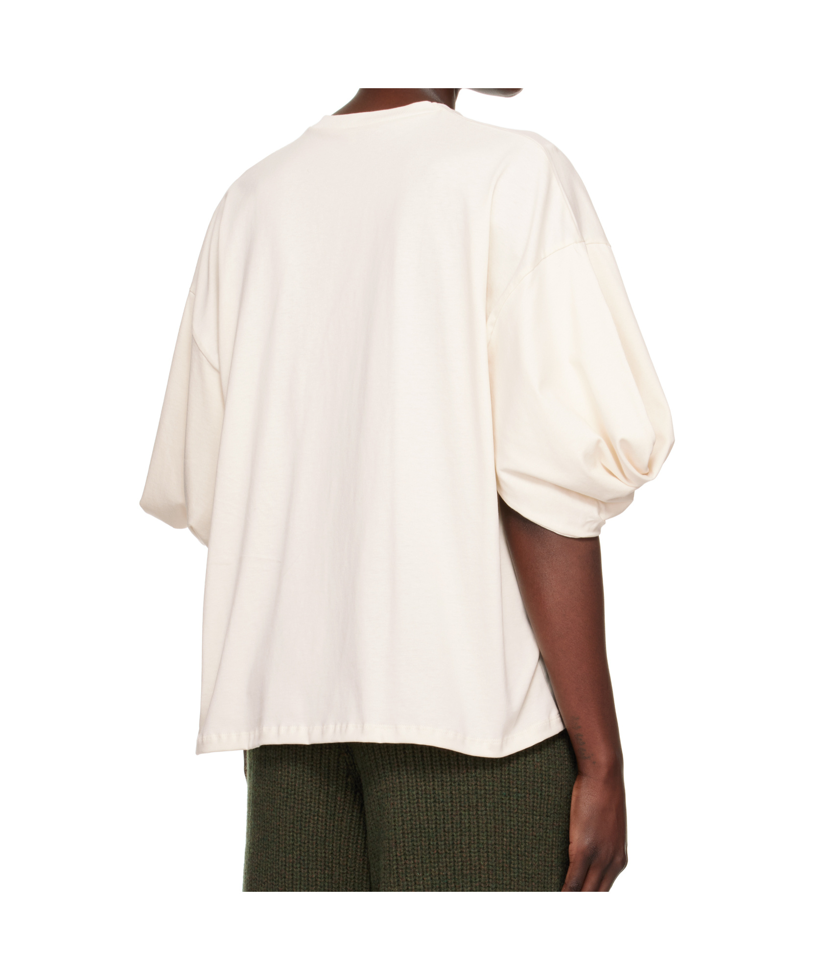 Baserange Off-white Harbour T-shirt In White