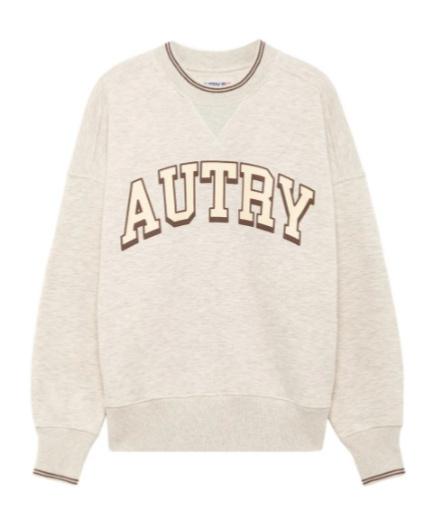 Shop Autry Logo-print Sweatshirt In White