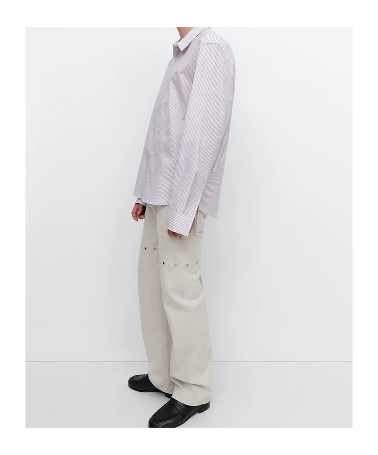 Gimaguas Pantalone Jacob In Cotone Gesso Uomo In White
