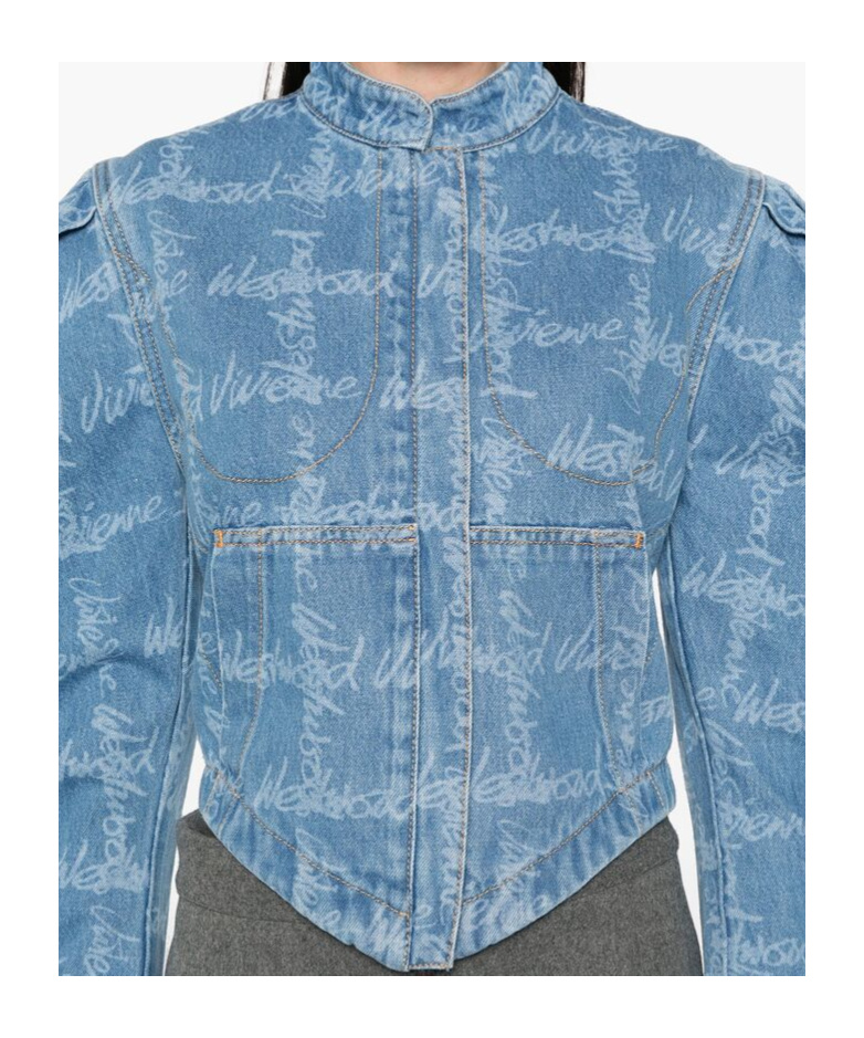 Vivienne Westwood Filli Jacket Denim Jackets In Blue