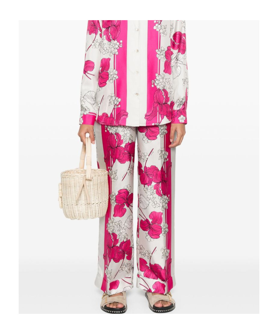 P.A.R.O.S.H PRINTED CASUAL PANTS
