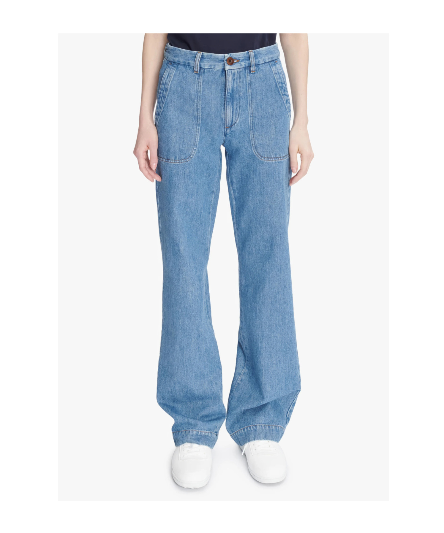 Apc Indigo Seaside Jeans In Blue