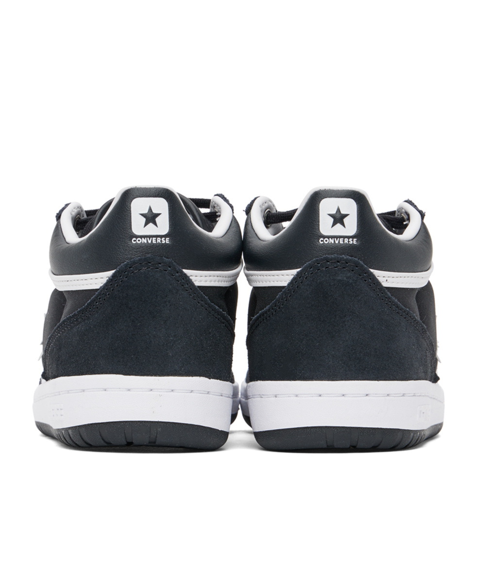 Converse Logo Lace-up Sneakers In Black