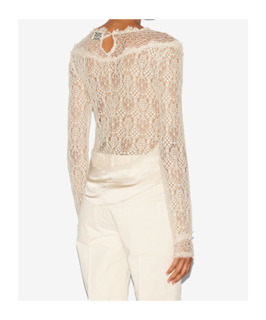 Isabel Marant Diem Top In Neutral