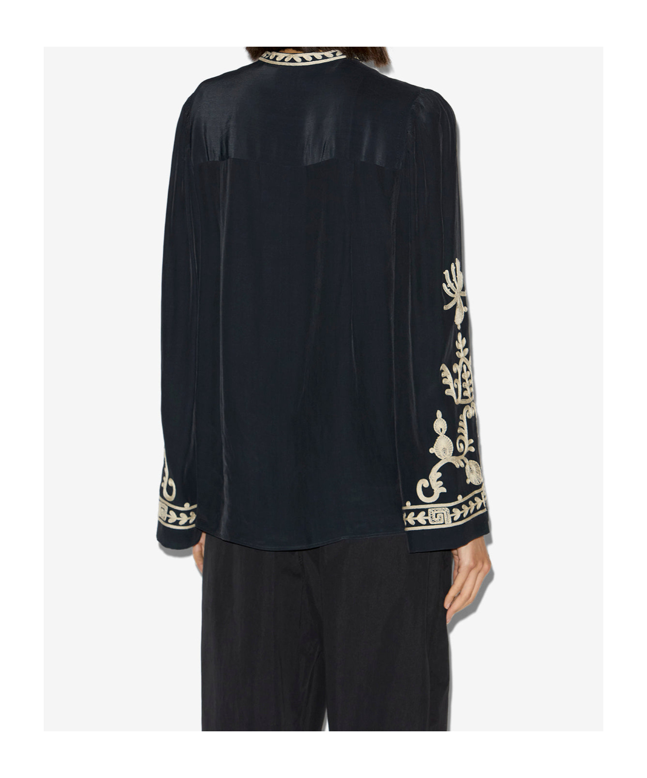 Isabel Marant Étoile Falonne Blouse In Black