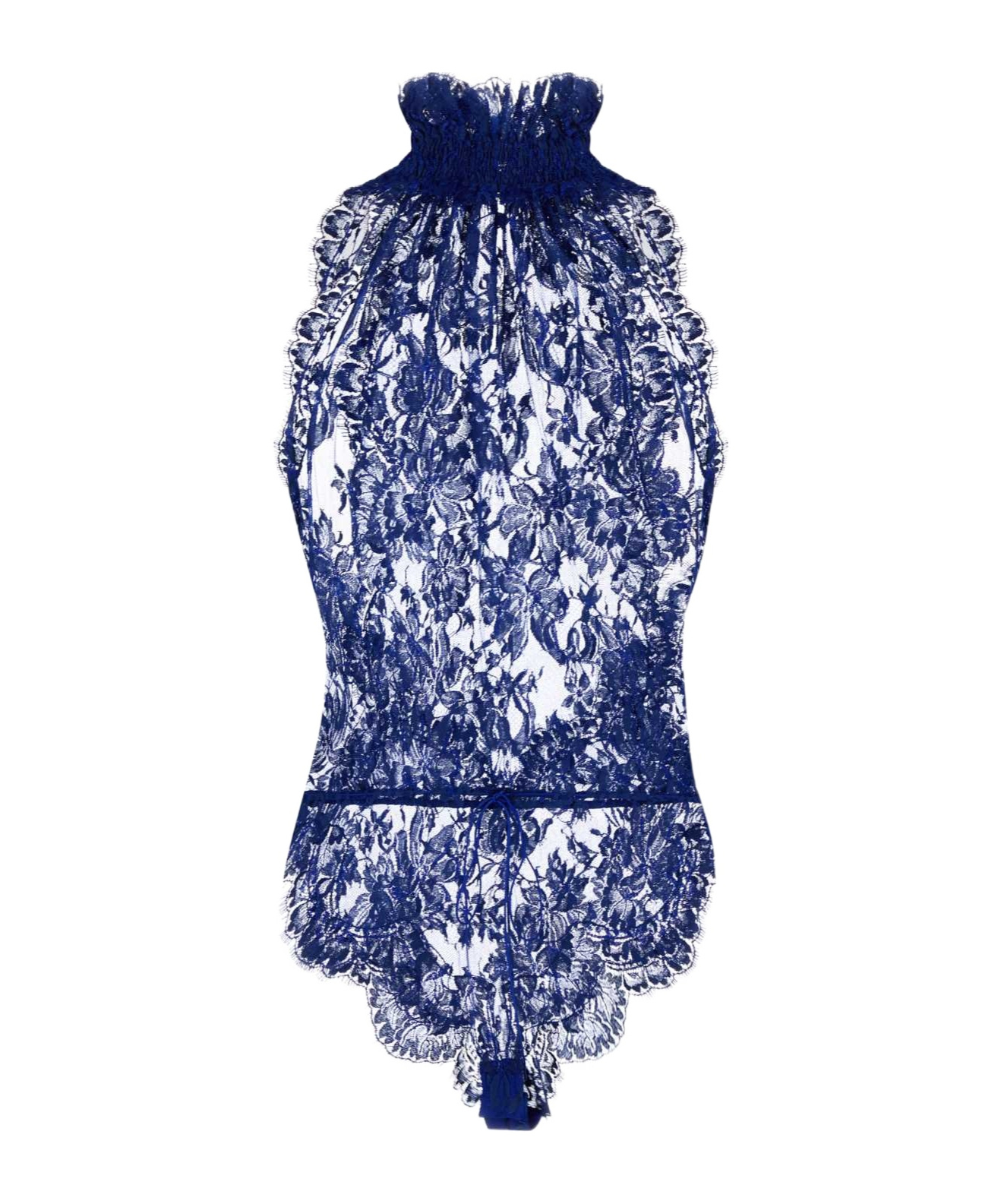 Saint Laurent Sleeveless Jumpsuit In Multi