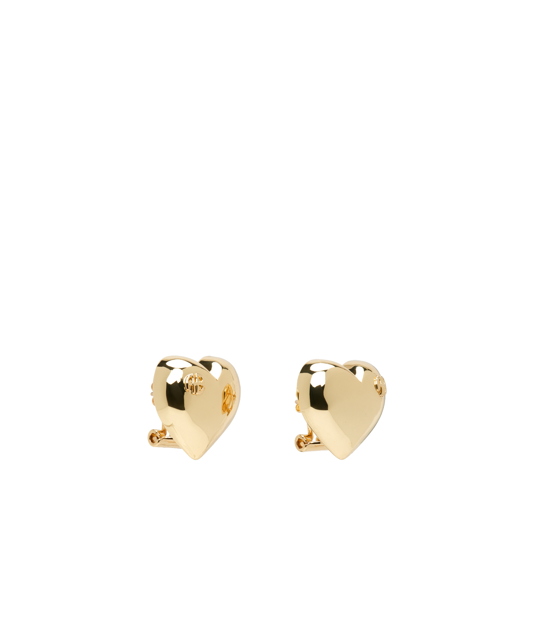 Anine Bing Love Earrings In Yellow