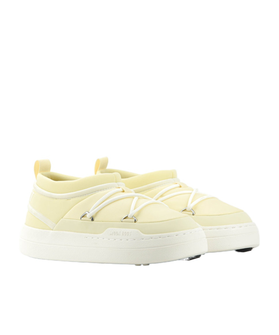 Moon Boot Park Icon Logo-print Sneakers In White