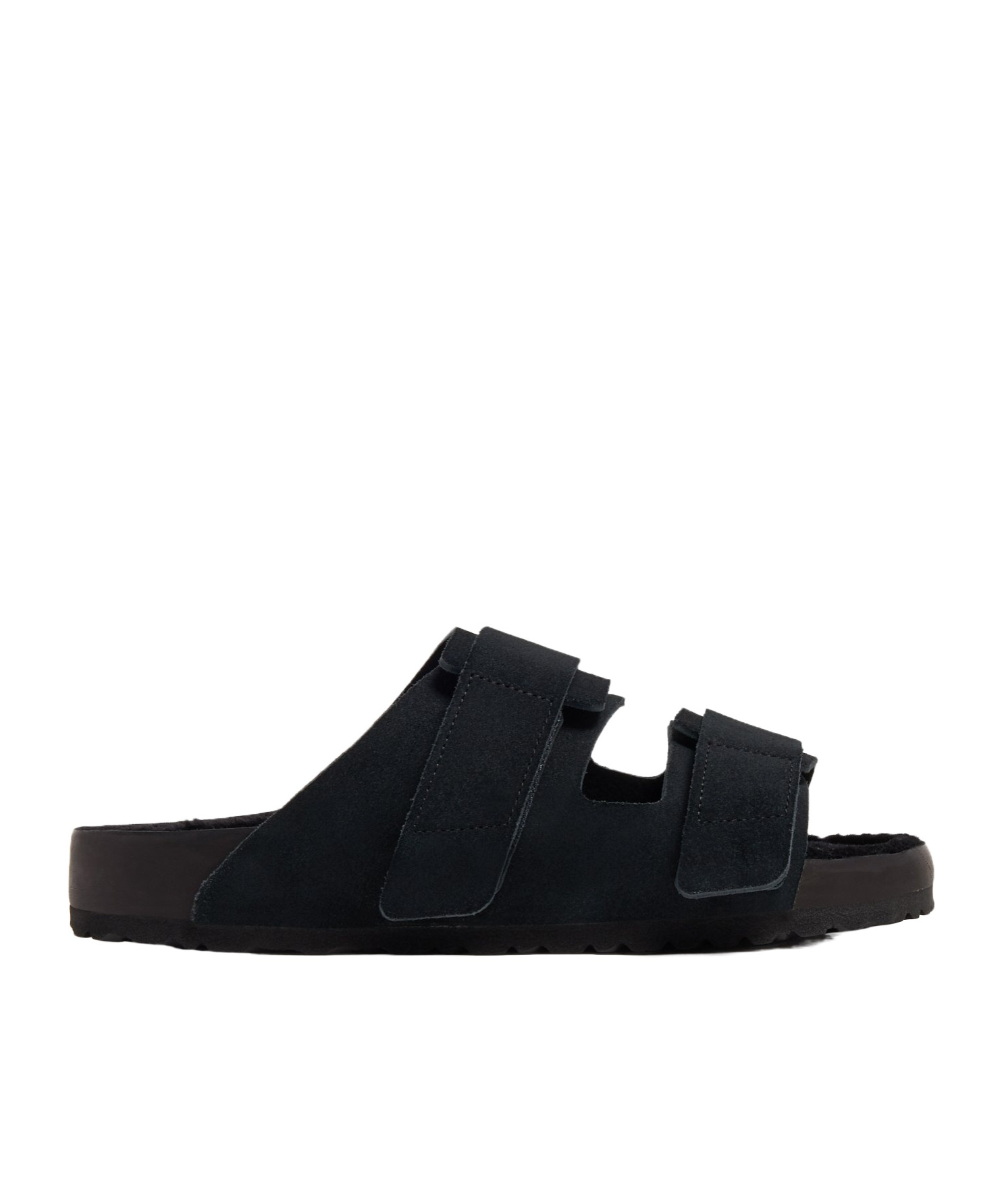 Birkenstock Round Head Slippers In Black