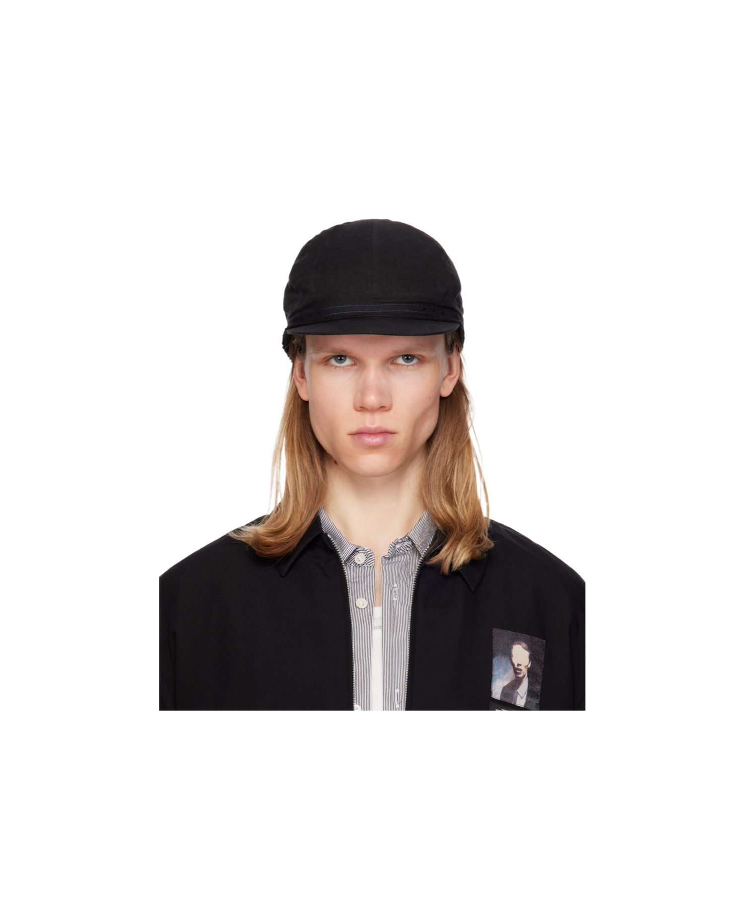 Undercover Logo Baseball Cap In Black