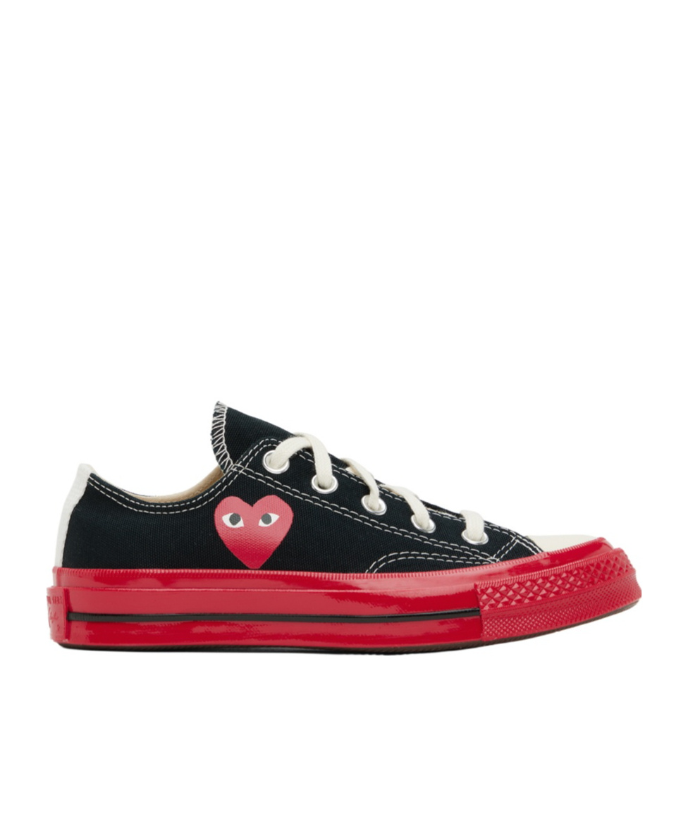 COMME DES GARÇONS PLAY ROUND HEAD LACING CASUAL SNEAKERS