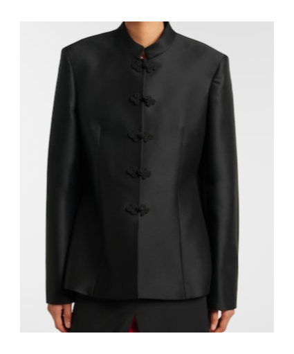 Rohe Wool-blend Jacket In Black