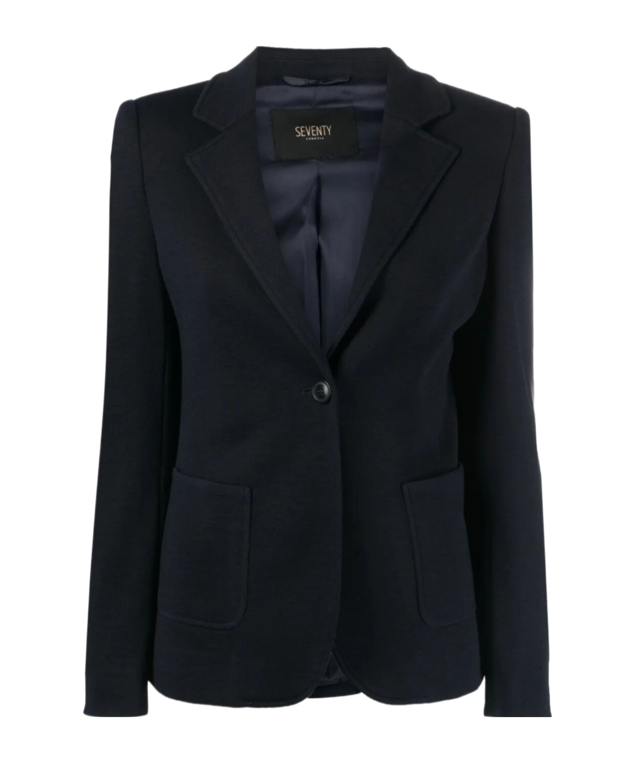 Seventy Single-breasted Blazer In Black